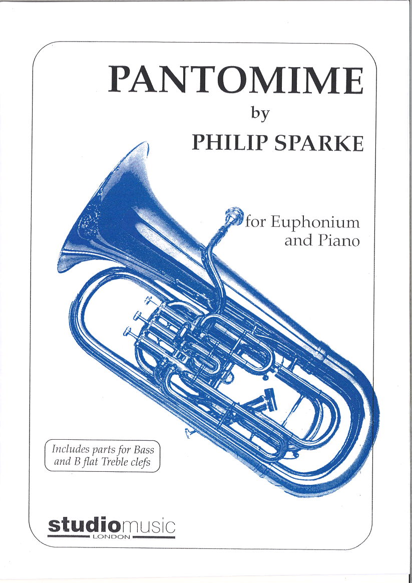 フィリップ・スパーク：パントマイム(Euph.ソロ)／Pantomime(for Euphonium and Piano) - Philip –  ウィンズスコア