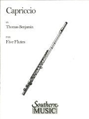フルート カプリチオ（フルート5重奏）／Capriccio - Thomas Benjamin