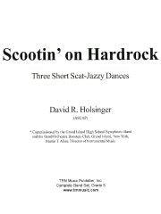 スクーティン・オン・ハードロック 3つの即興的ジャズ風舞曲／Scootin 