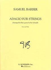 弦楽のためのアダージョ（フルート4重奏）／Adagio for Strings