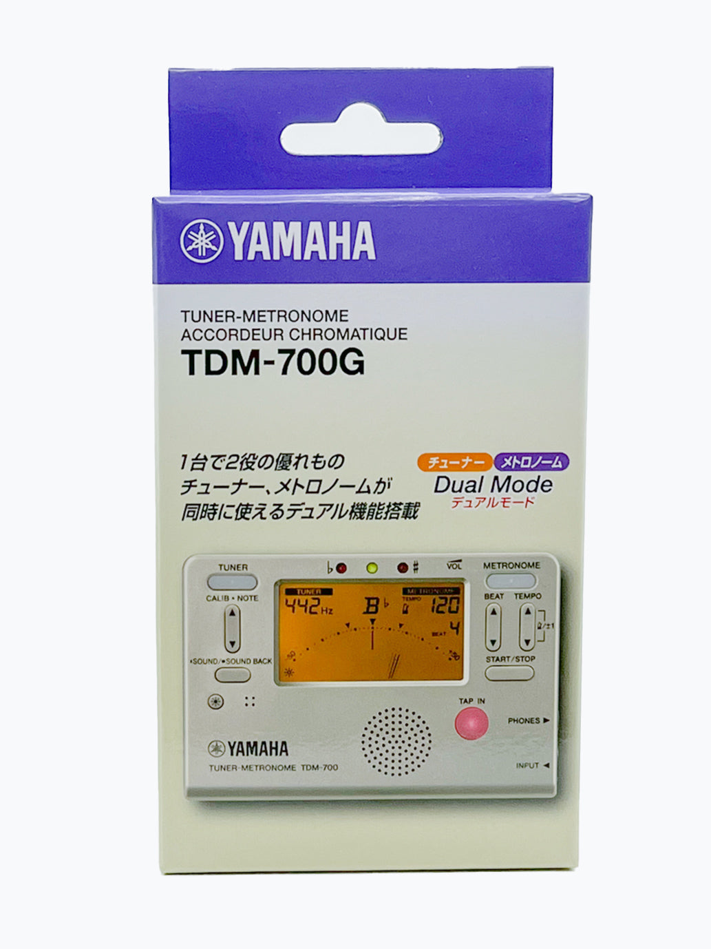ヤマハ チューナーメトロノーム TDM-700 - 器材