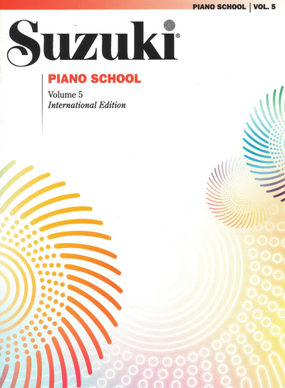 ピアノ指導曲集 第5巻（ピアノ）／Suzuki Piano School Piano Book Volume 5