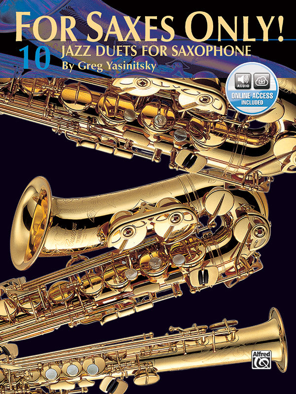 サックスのための10のジャズデュエット曲集／For Saxes Only! 10 Jazz