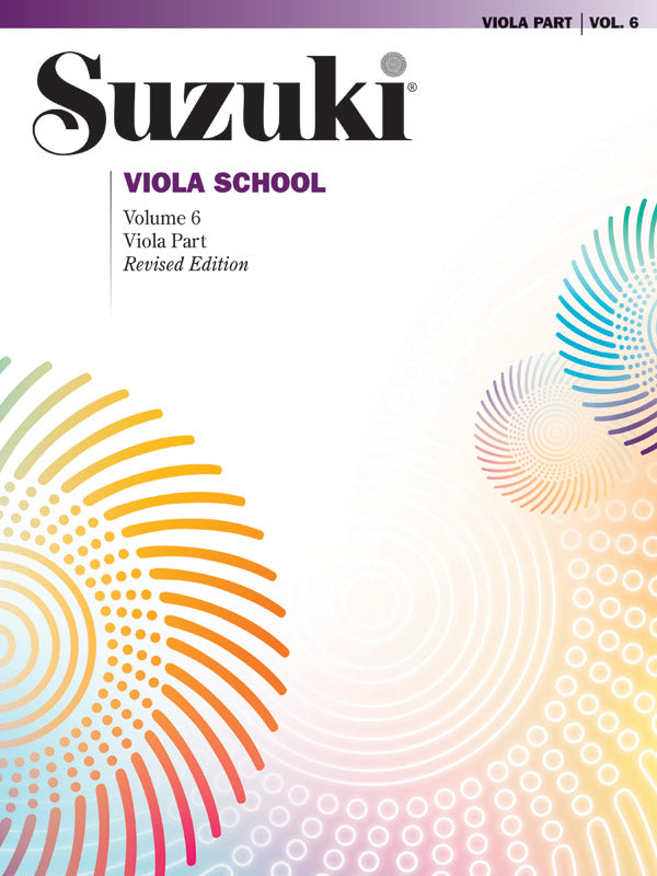 鈴木鎮一：ビオラ指導曲集第6巻（ヴィオラ）／Suzuki Viola School