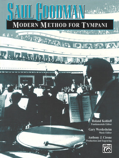 現代ティンパニー教本（打楽器）／Modern Method for Tympani