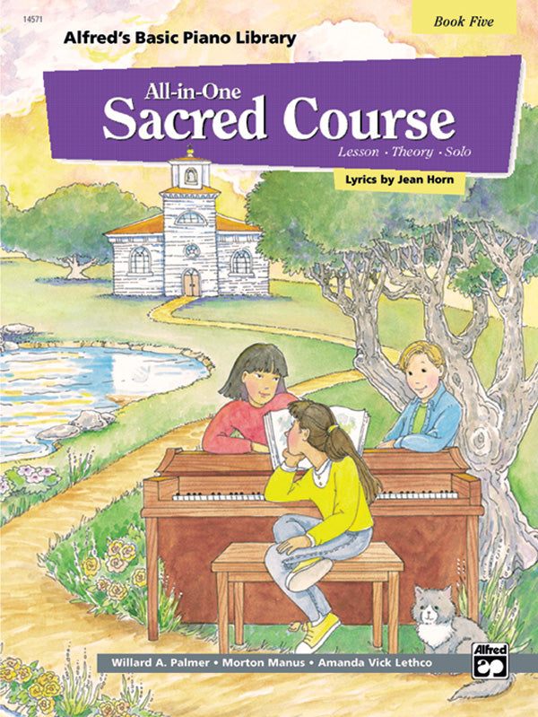 Alfred's Basic All-in-One Sacred Course, Book 5