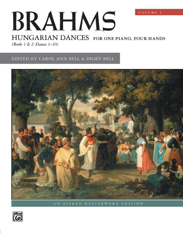 ハンガリー舞曲集 第1巻（1-10番）（1台4手）／Hungarian Dances Volume 1