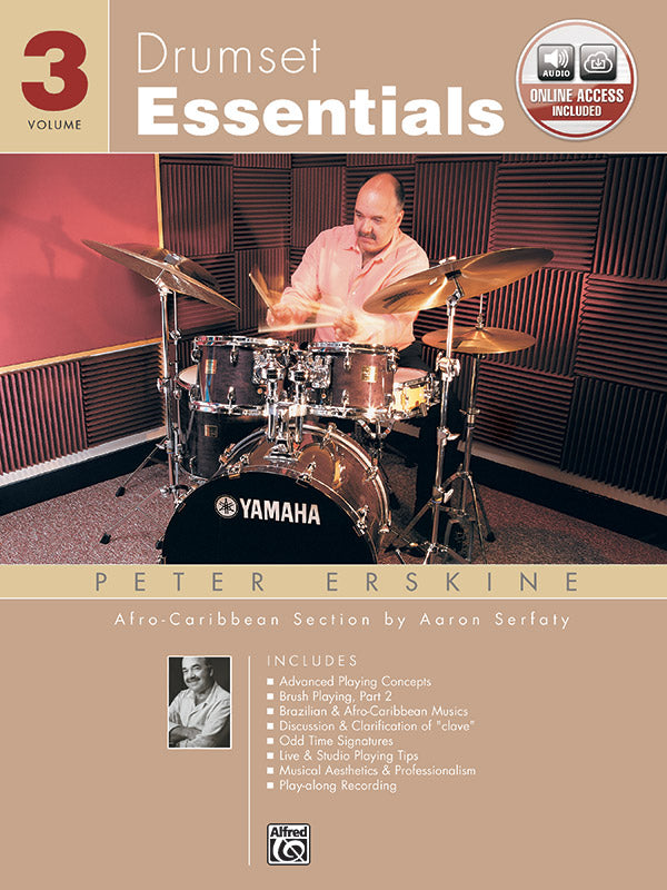 ドラムセット エッセンシャル 第3巻／Drumset Essentials - Volume 3 (Book and CD)