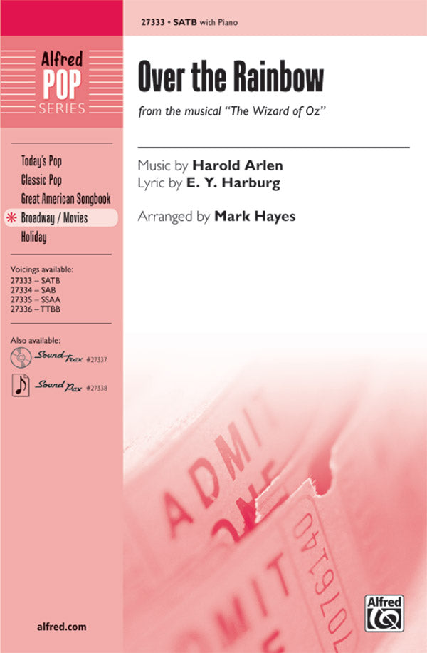 Over the Rainbow (SATB) – ウィンズスコア