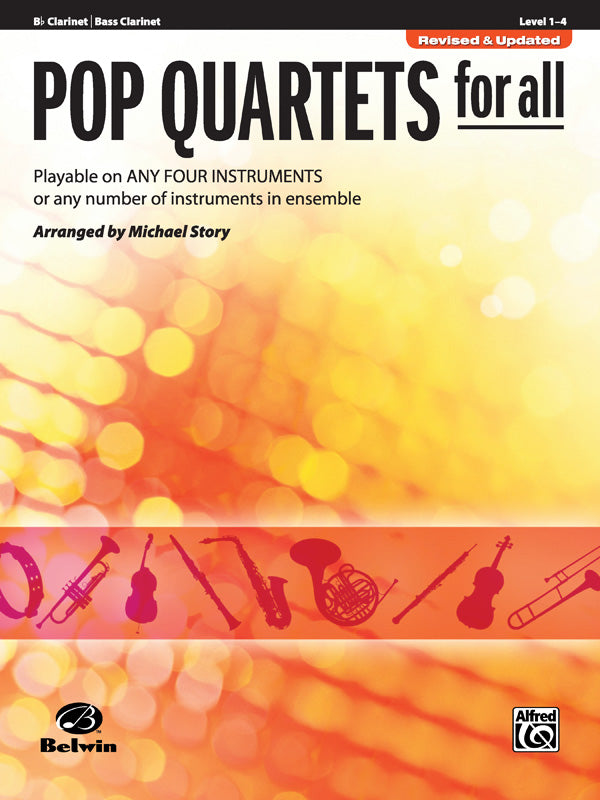 ポピュラー 4重奏曲集／Pop Quartets for All - Michael Story