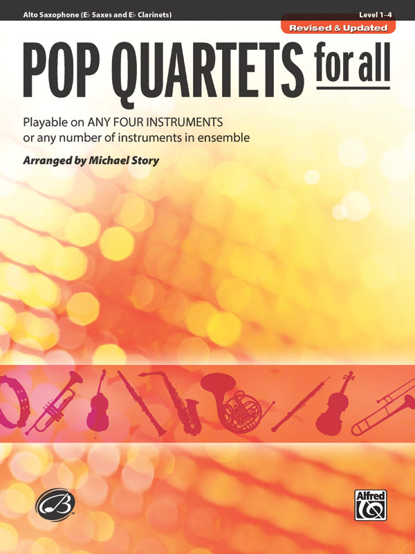 ポピュラー 4重奏曲集／Pop Quartets for All - Michael Story