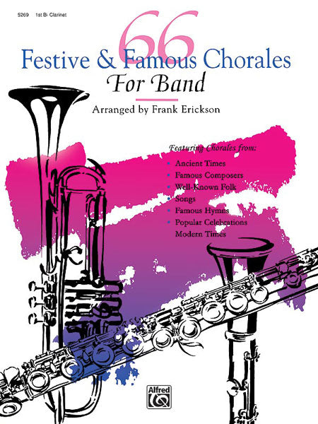 66のコラール集（Cl. 1）／66 Festive & Famous Chorales for Band (Cl. 1)