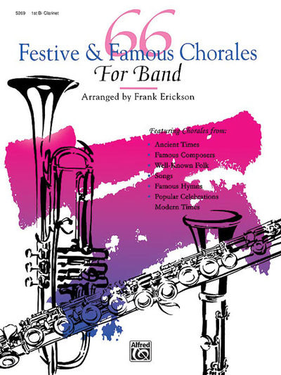 66のコラール集（Cl. 1）／66 Festive & Famous Chorales for Band (Cl. 1)