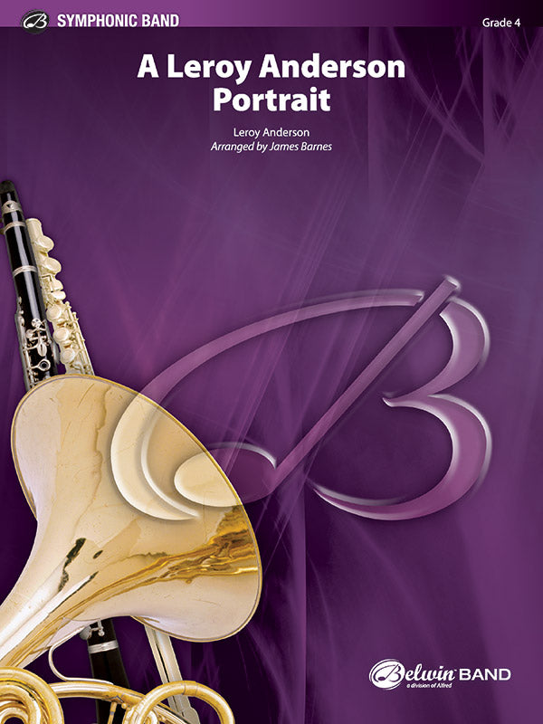吹奏楽：『Portrait of A.Reed & J.Barnes』セット 参考音源CD付] ルロイ・アンダーソン・ポートレイト／A Leroy Anderson