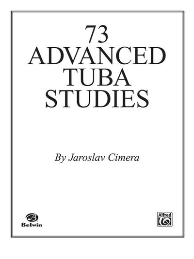 73の上級練習曲集（チューバ）／73 Advanced Tuba Studies