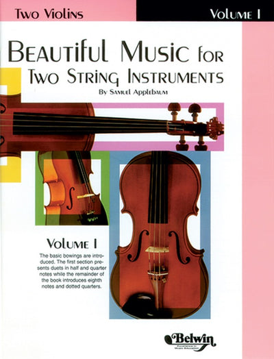 美しい小品集 第1巻（2本の弦楽器のための）（ヴァイオリンデュエット）／Beautiful Music for 2 String Instruments 1 (Violin)