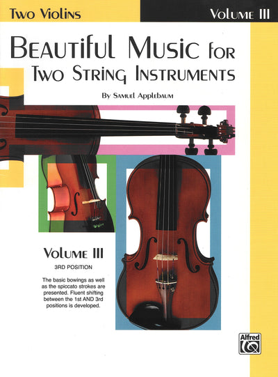 美しい小品集 第3巻（2本の弦楽器のための）（ヴァイオリンデュエット）／Beautiful Music for 2 String Instruments 3 (Violin)