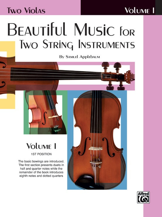 美しい小品集 第1巻（2本の弦楽器のための）（ヴィオラデュエット）／Beautiful Music for 2 String Instruments 1 (Viola)