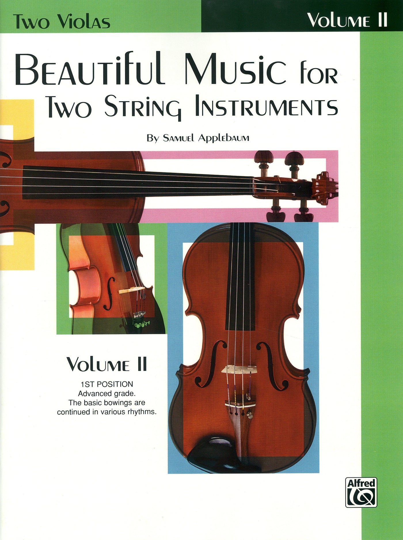 美しい小品集 第2巻（2本の弦楽器のための）（ヴィオラデュエット）／Beautiful Music for 2 String Instruments 2 (Viola)