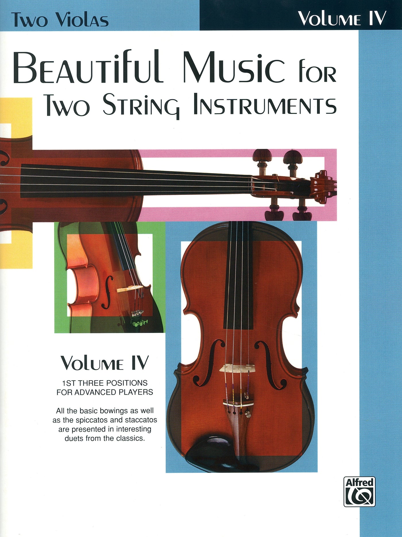 美しい小品集 第4巻（2本の弦楽器のための）（ヴィオラデュエット）／Beautiful Music for 2 String Instruments 4 (Viola)