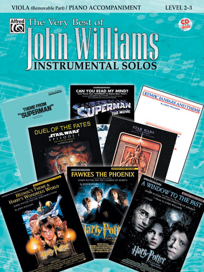 ジョン・ウィリアムズ：器楽ソロ（CD付）／The Very Best of John Williams for Strings (Viola)