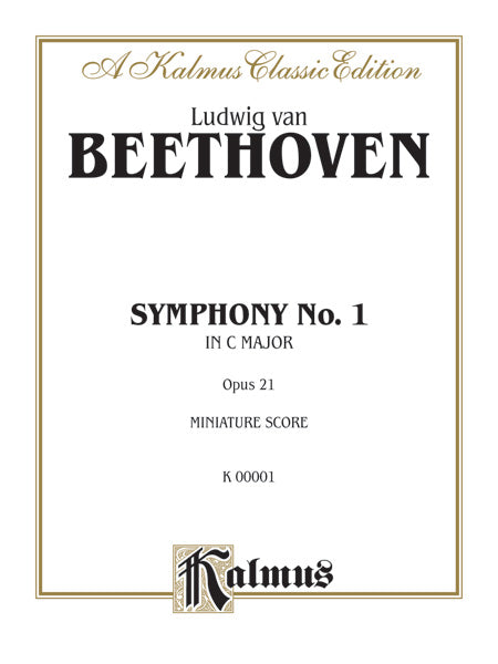 交響曲 第1番 ハ長調 Op. 21／Symphony No. 1 Opus 21 (Miniature Score)