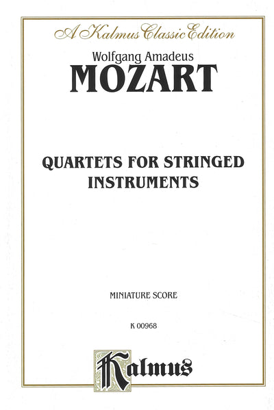 弦楽4重奏曲集（スタディスコア）／String Quartets K. 80, 155, 156, 157, 158, 159, 1