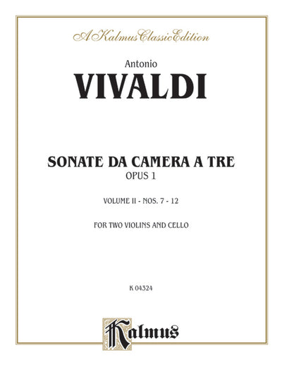 Sonatas de Camera a Tre Opus 1 (Vol. II Nos. 7-12)