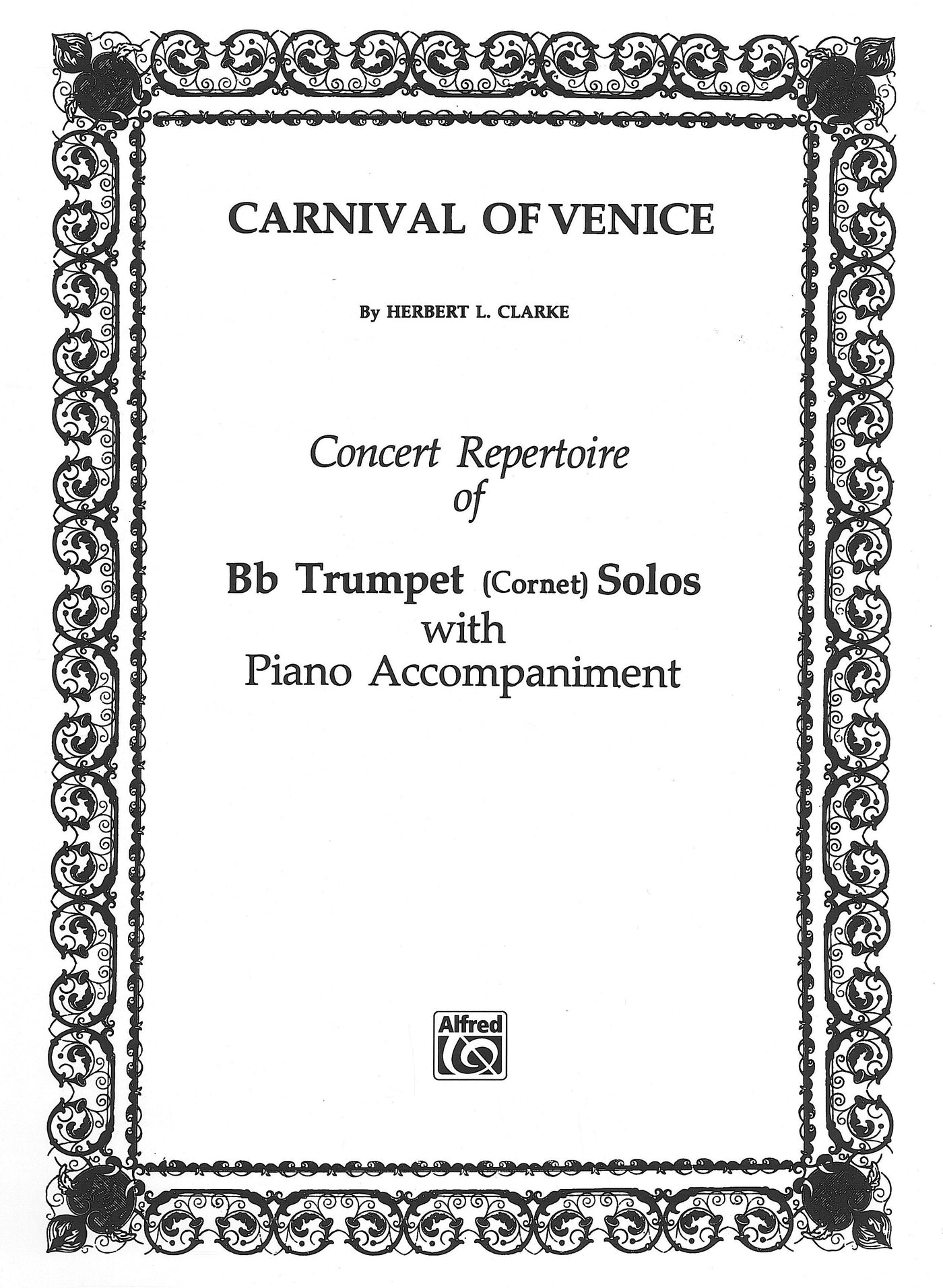 ベニスの謝肉祭変奏曲（トランペットソロ）／Carnival of Venice (Variations)