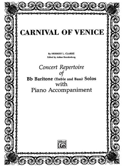 ヴェニスの謝肉祭（ユーフォニアムソロ）／Carnival of Venice