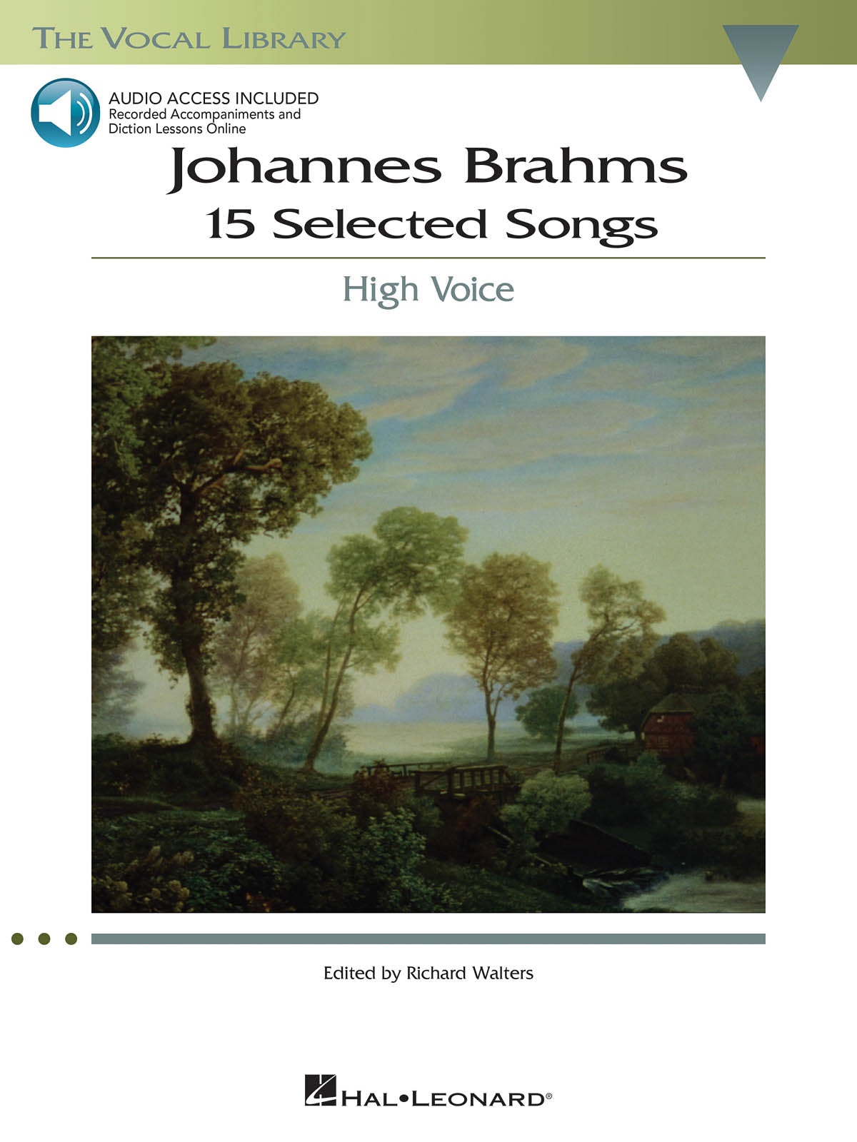 15の歌曲集／Johannes Brahms: 15 Selected Songs (High)