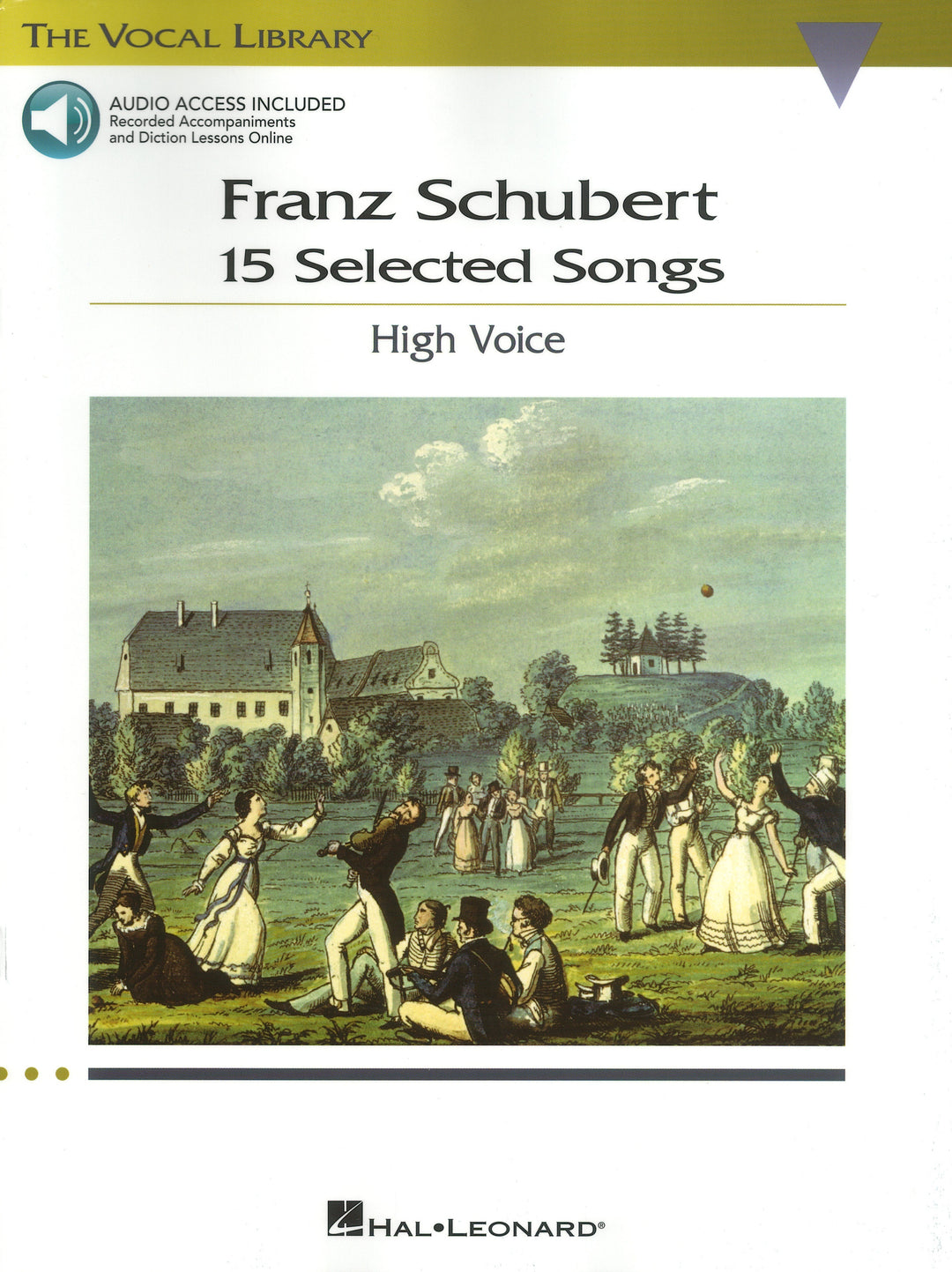 15のシューベルト歌曲集（高声用/AAC付）／Franz Schubert: 15