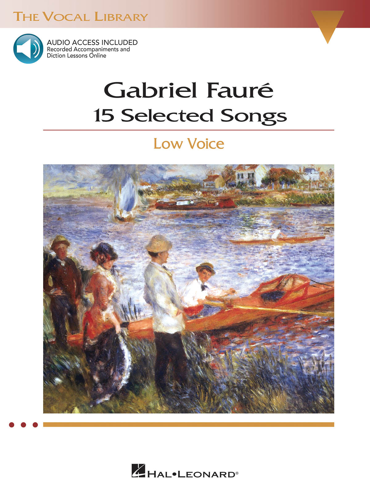 15のフォーレ歌曲集（低声用）／Gabriel Faure - 15 Selected Songs (Low)