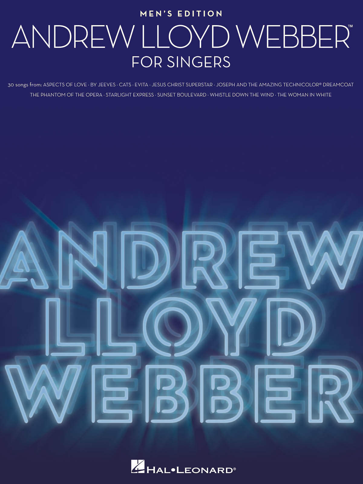 アンドリュー・ロイド・ウェバー 曲集（男性版）／Andrew Lloyd Webber for Singers (Men's Edition)