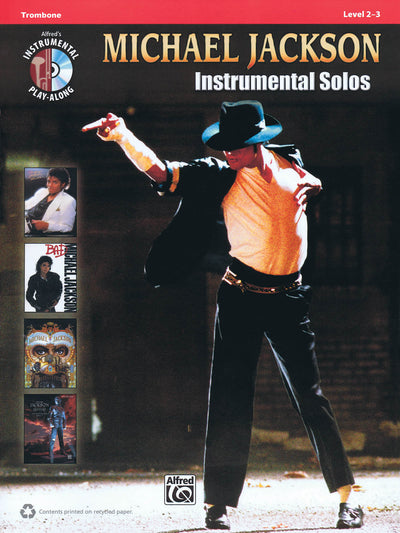 マイケル・ジャクソン 器楽ソロ （トロンボーン） (CD付)／Michael Jackson - Instrumental Solos (Trombone)