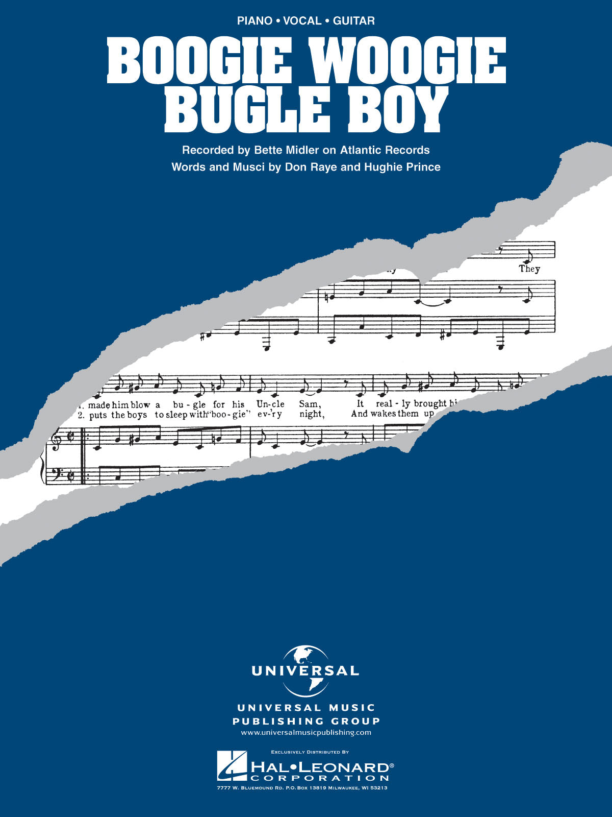 ブギ・ウギ・ビューグル・ボーイ／Boogie Woogie Bugle Boy