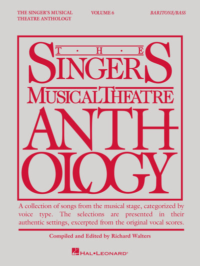 Singer's Musical Theatre Anthology - Volume 6 (Baritone/Bass Book Only)