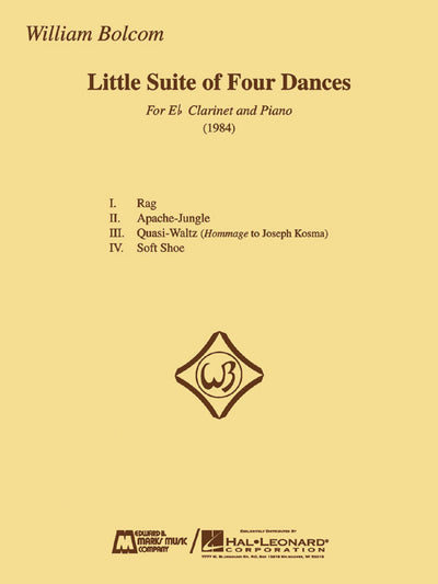 4つのダンスによる小組曲（クラリネットソロ）／Little Suite of Four Dances