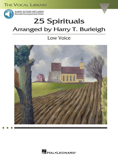 ﾊﾘｰ・T・ﾊﾞｰﾚｲの編曲による25の黒人霊歌集（低声）／25 Spirituals Arranged by Harry T. Burleigh