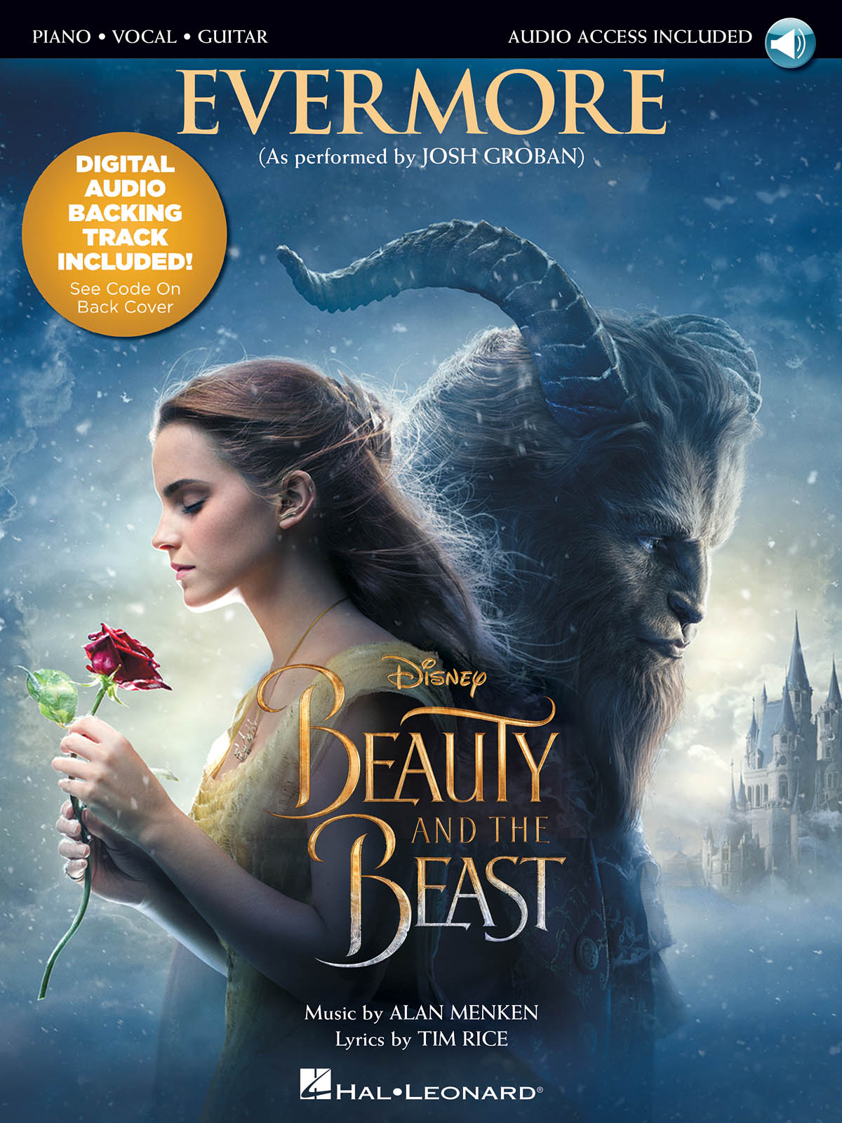 ひそかな夢（実写版映画「美女と野獣」より）（オーディオ・アクセス・コード付） (P/V/G)／Evermore (from Beauty and the Beast)