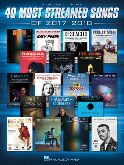 ストリーミング再生ベスト40曲（2017 - 2018）（PVG）／40 Most Streamed Songs of 2017-2018