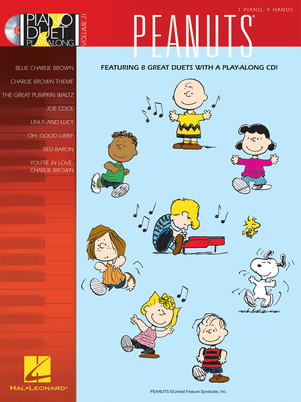 ピーナッツ（1台4手）／Peanuts (Piano Duet Play-Along Volume 21)