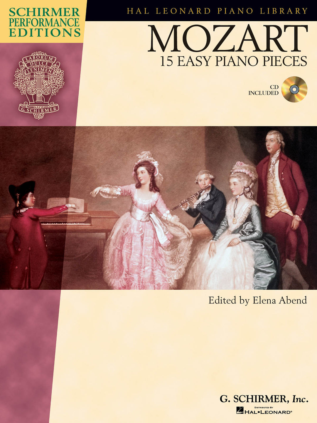 0349　やさしいモーツァルト・ピアノ曲集 やさしいピアノ曲15曲集（ピアノソロ）／Mozart - 15 Easy Piano