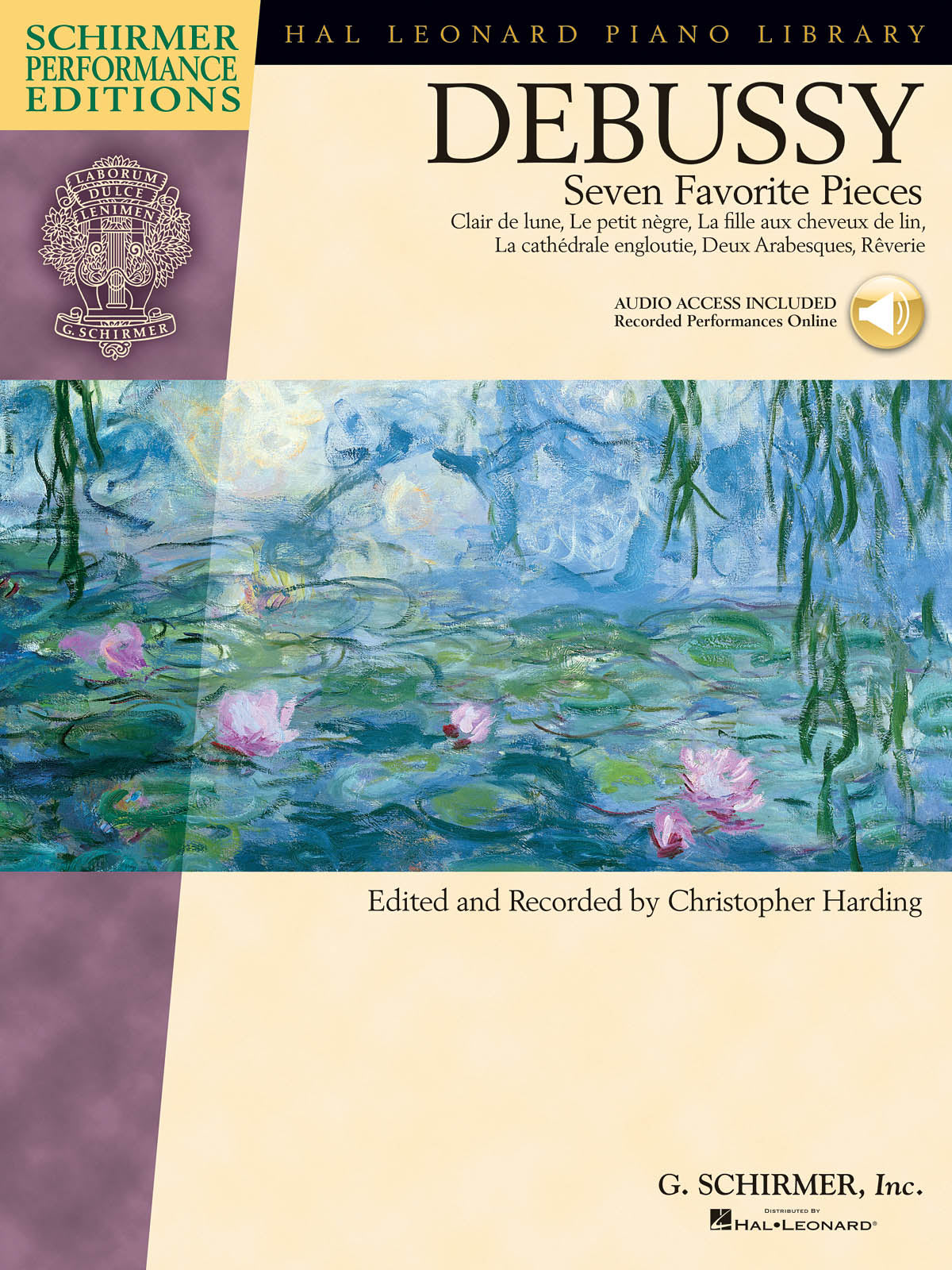 ドビュッシー：ピアノ作品集（CD付）／Claude Debussy - Seven Favorite Pieces