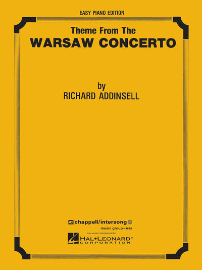 Warsaw Concerto (Theme) (Easy Piano)