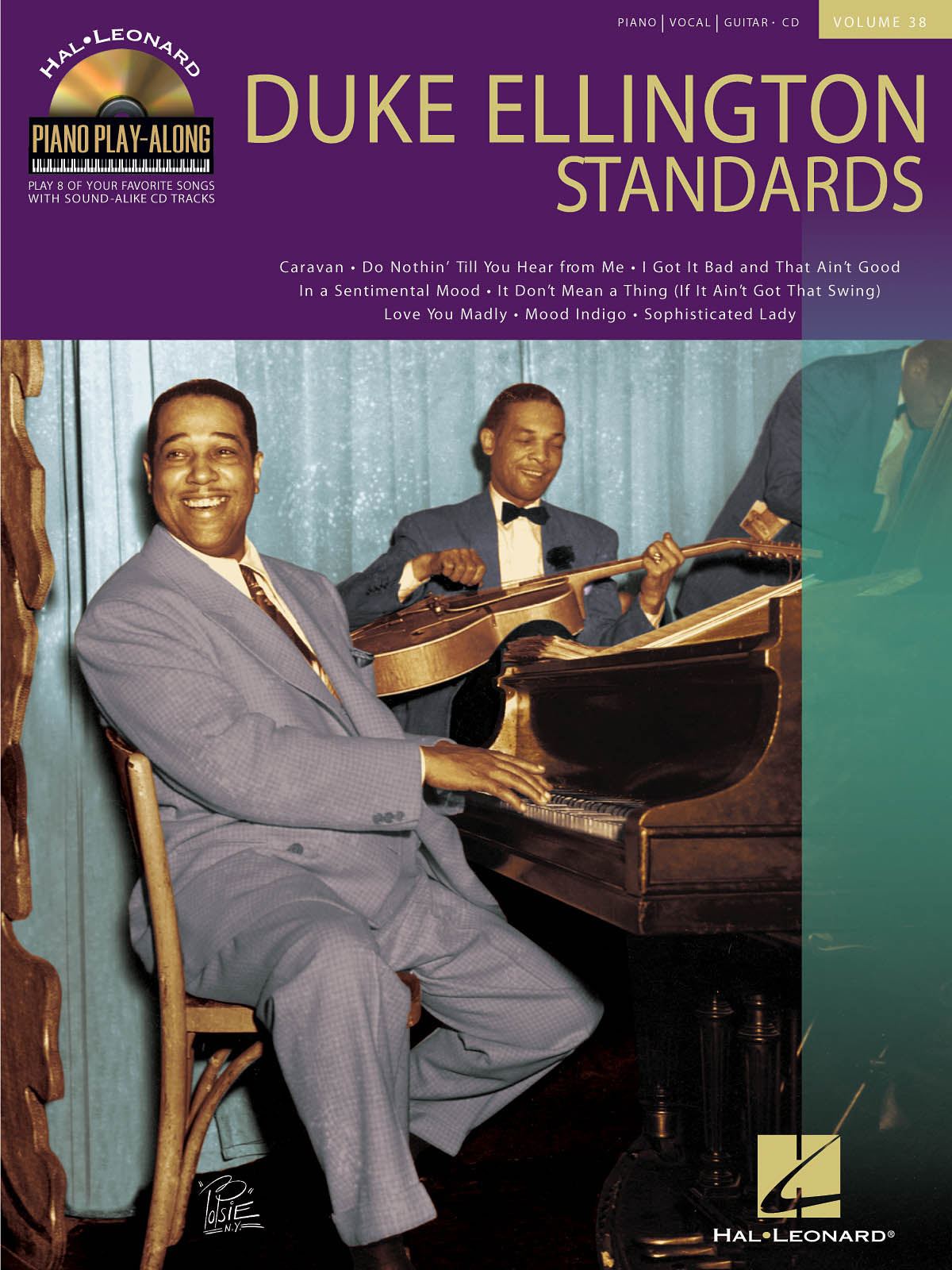 デューク・エリントン・スタンダーズ （P/V/G）／Duke Ellington Standards (Piano Play-Along Vol.38)