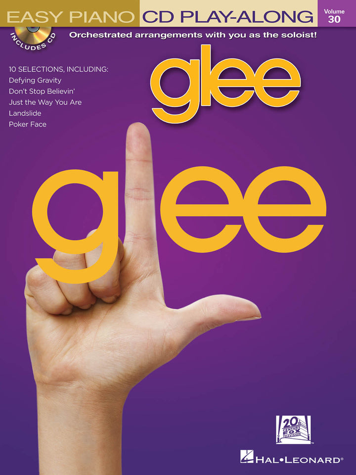 グリー（CD付）／Glee (Easy Piano CD Play-Along Volume 30