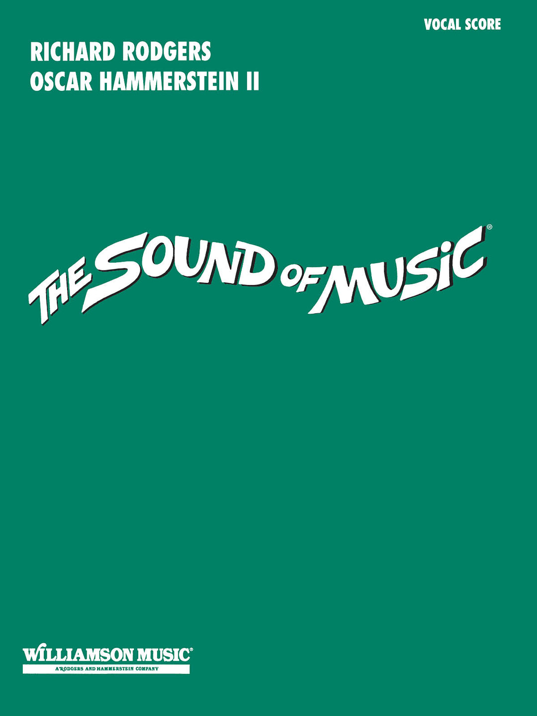 ☆未読品 THE SOUND of MUSIC ボーカルスコア The Sound of Music (Vocal Score) - Oscar Hammerstein II – ウィンズ