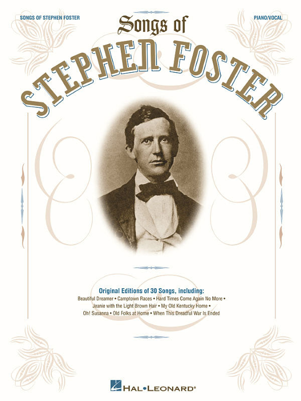 Stephen Foster スティーブン フォスター 楽譜 2冊セット スティーヴン・フォスター作品集（PVG）／The Songs of Stephen Foster