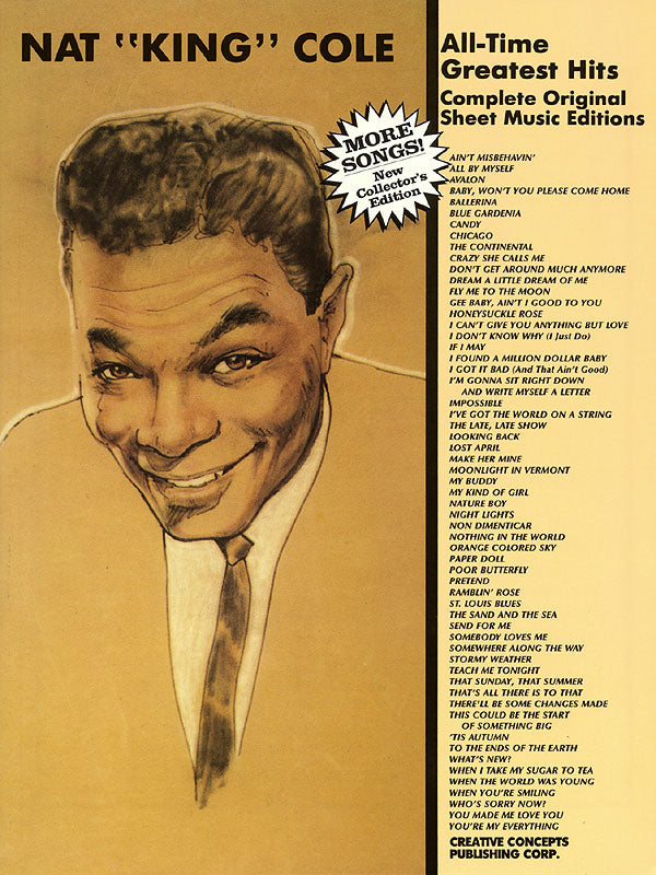 ナット・キング・コール：グレイテスト・ヒッツ（PVG）／Nat King Cole - All Time Greatest Hits